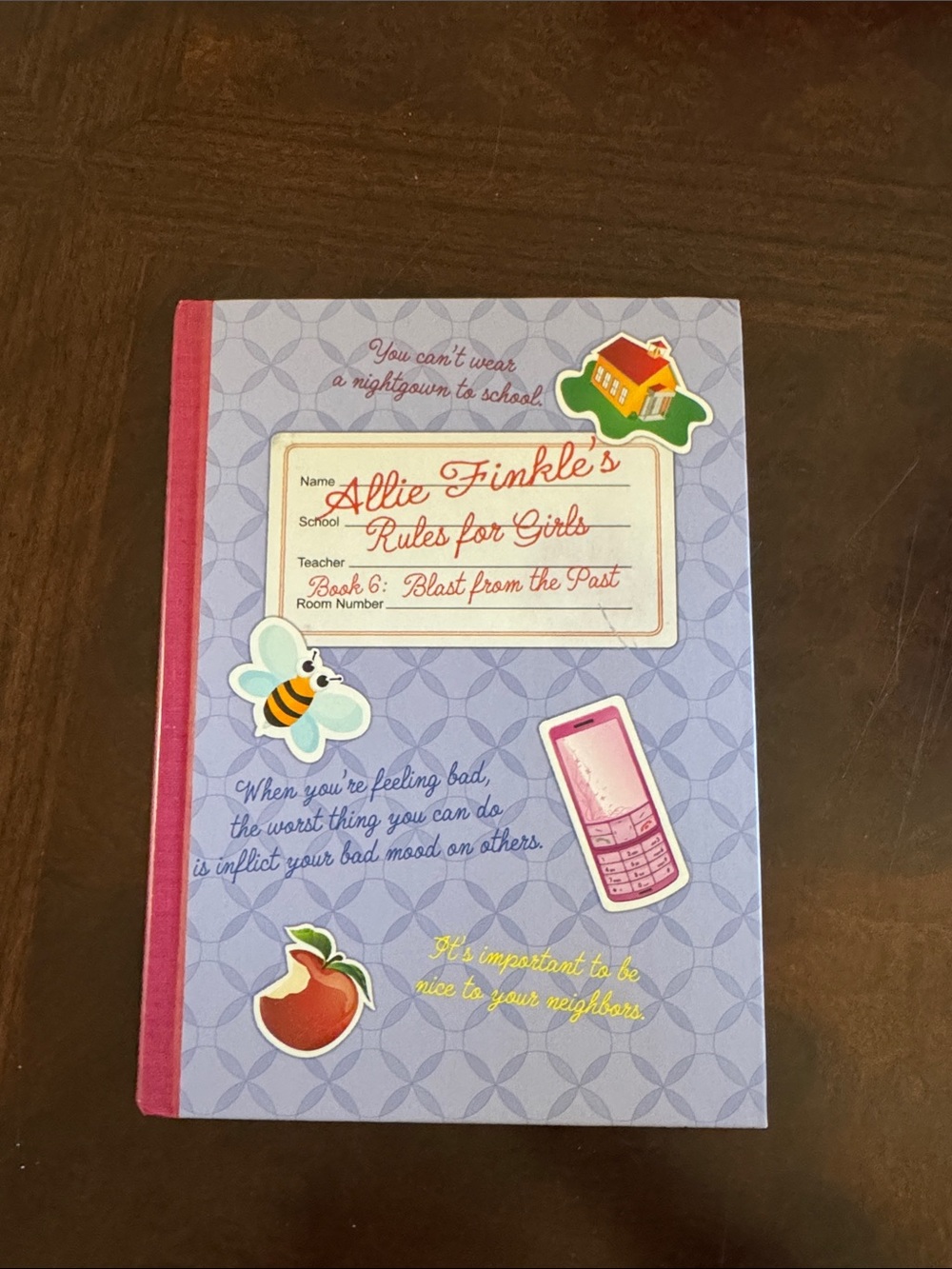 Allie Finkle’s Rules for Girls BOOK 6- “Blast from the Past”